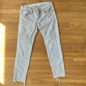 Current/Elliott Low-Rise Straight-Leg Jean